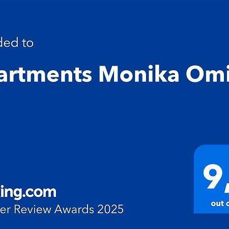 Apartments Monika Omiš Buitenkant foto